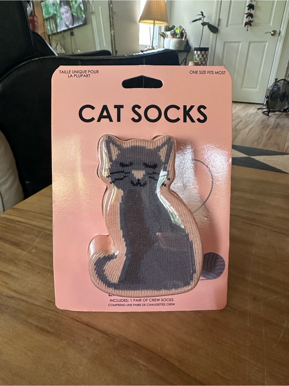 Cat Socks Crew  new in package